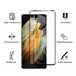CaseUp Samsung Galaxy S21 Ultra Tam Kapatan Ekran Koruyucu Siyah 2
